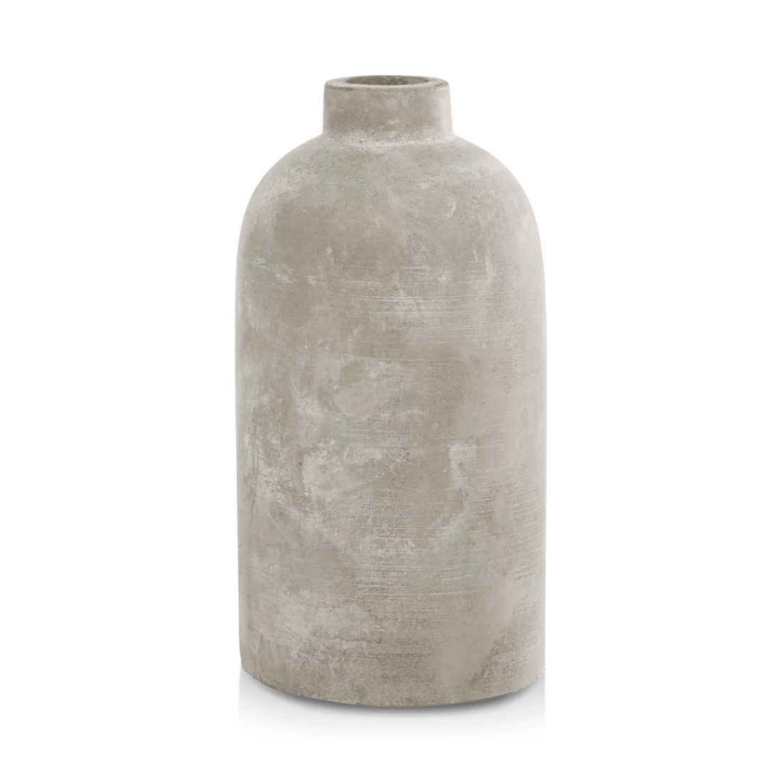 Cement Bottle Table Vase mysite