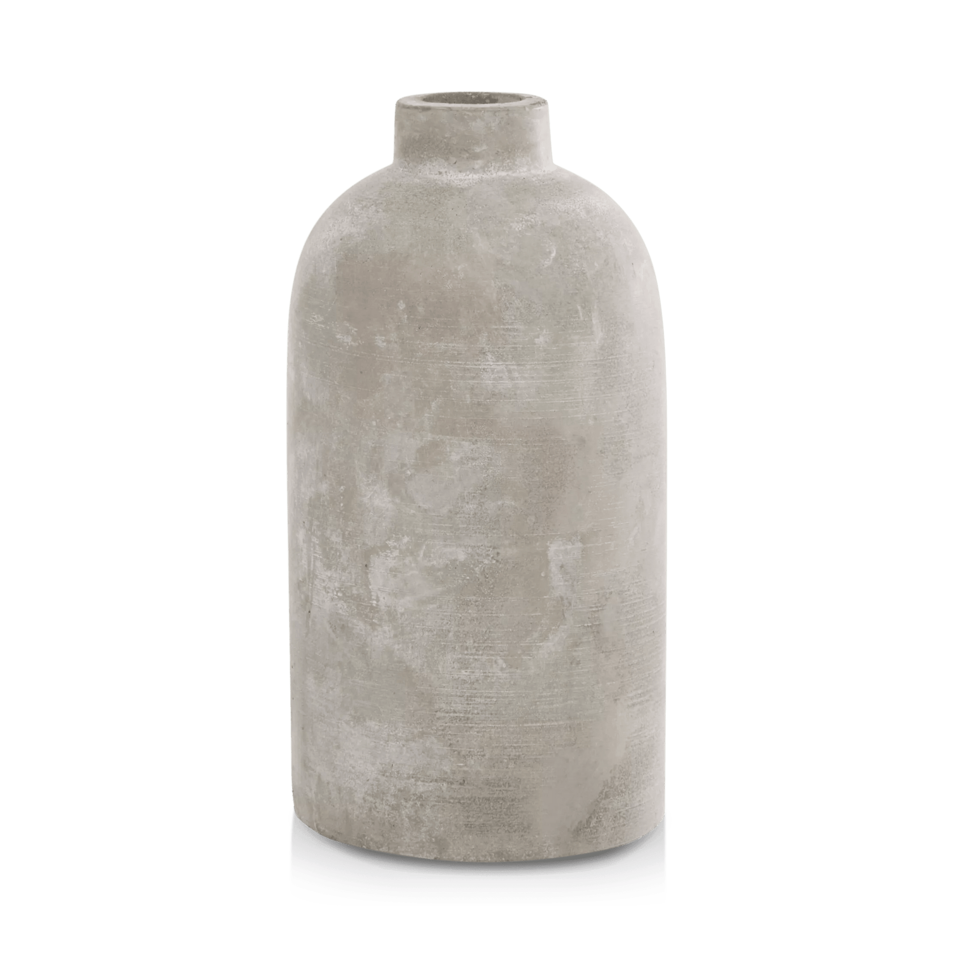 Cement Bottle Table Vase mysite