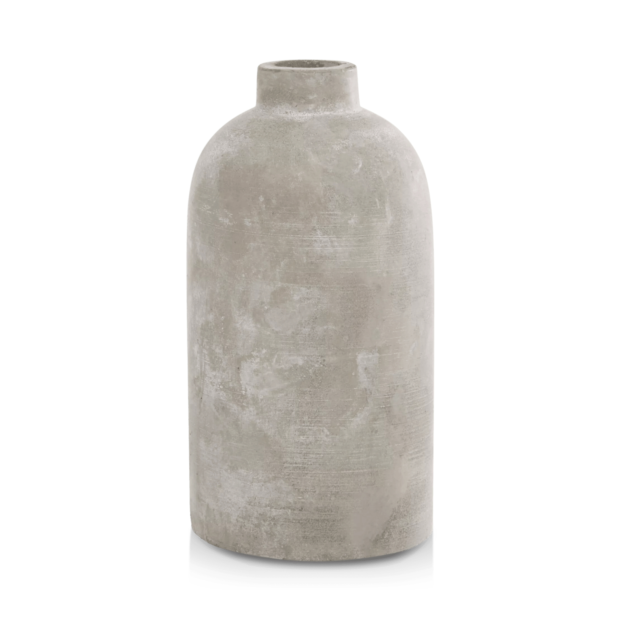 Cement Bottle Table Vase mysite