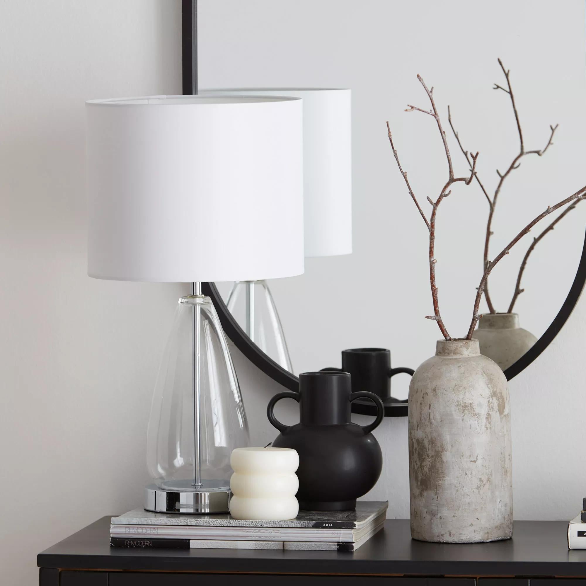 Cement Bottle Table Vase mysite