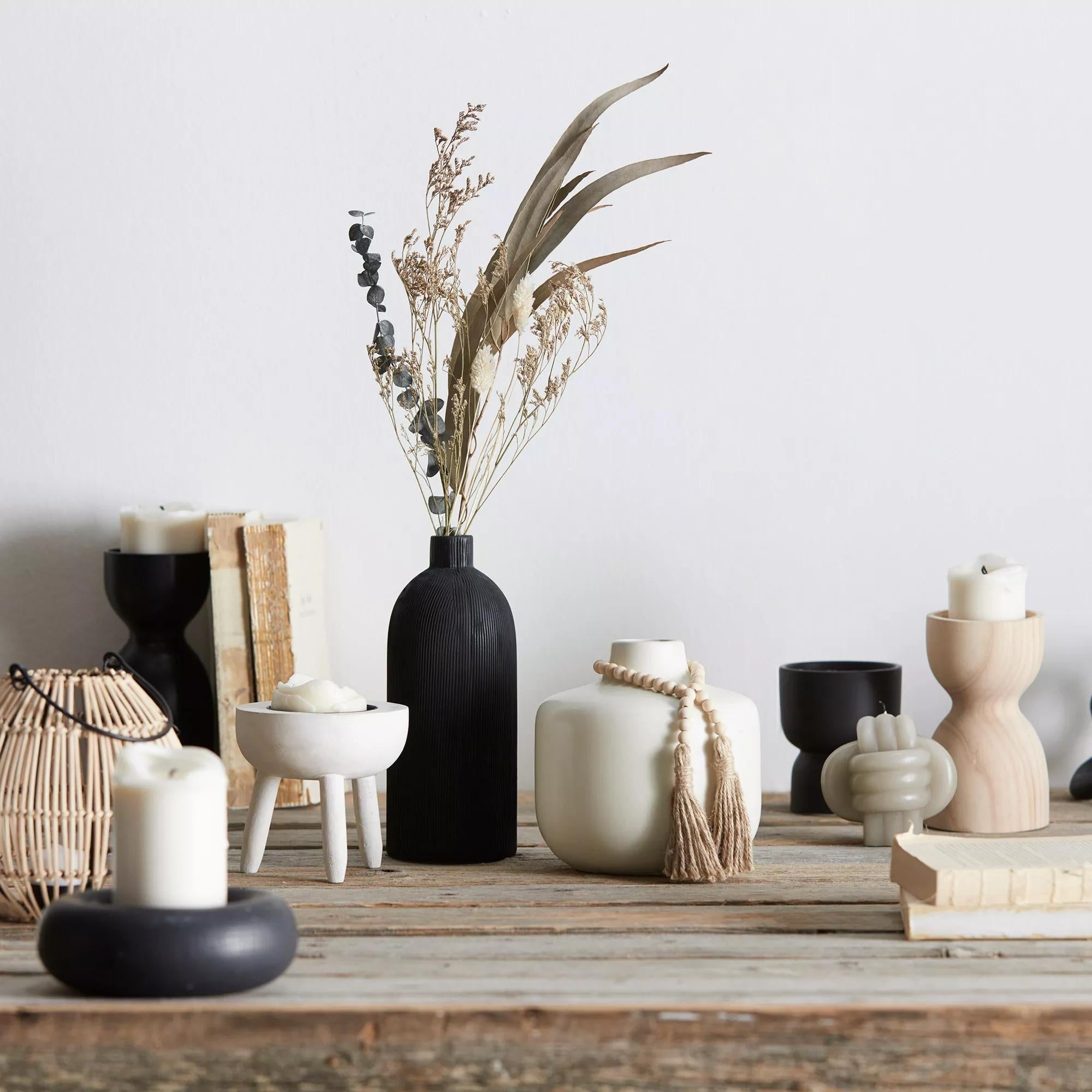 Textured Ceramic Bottle Vase mysite