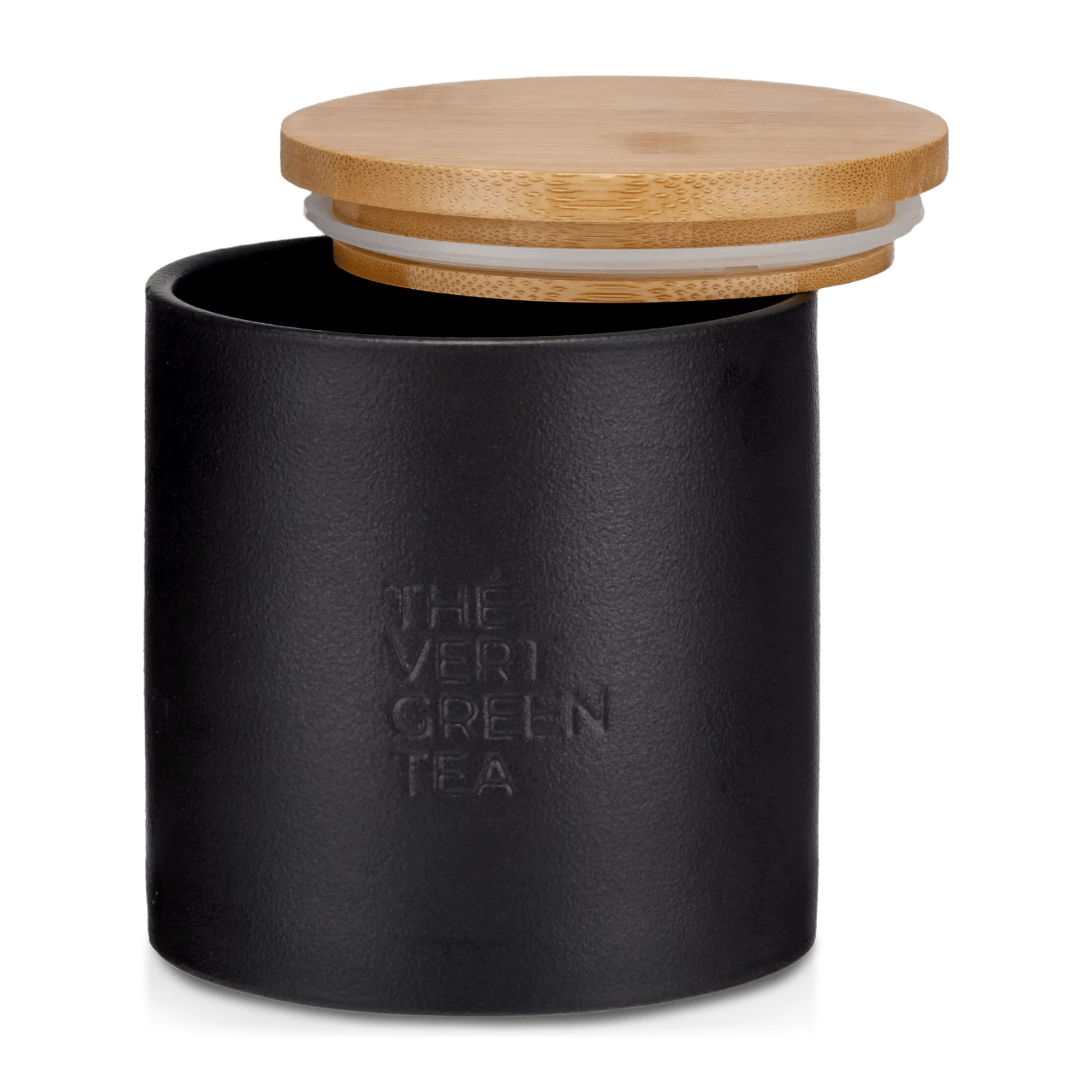 Bouclair Green Tea Candle with Wooden Lid mysite