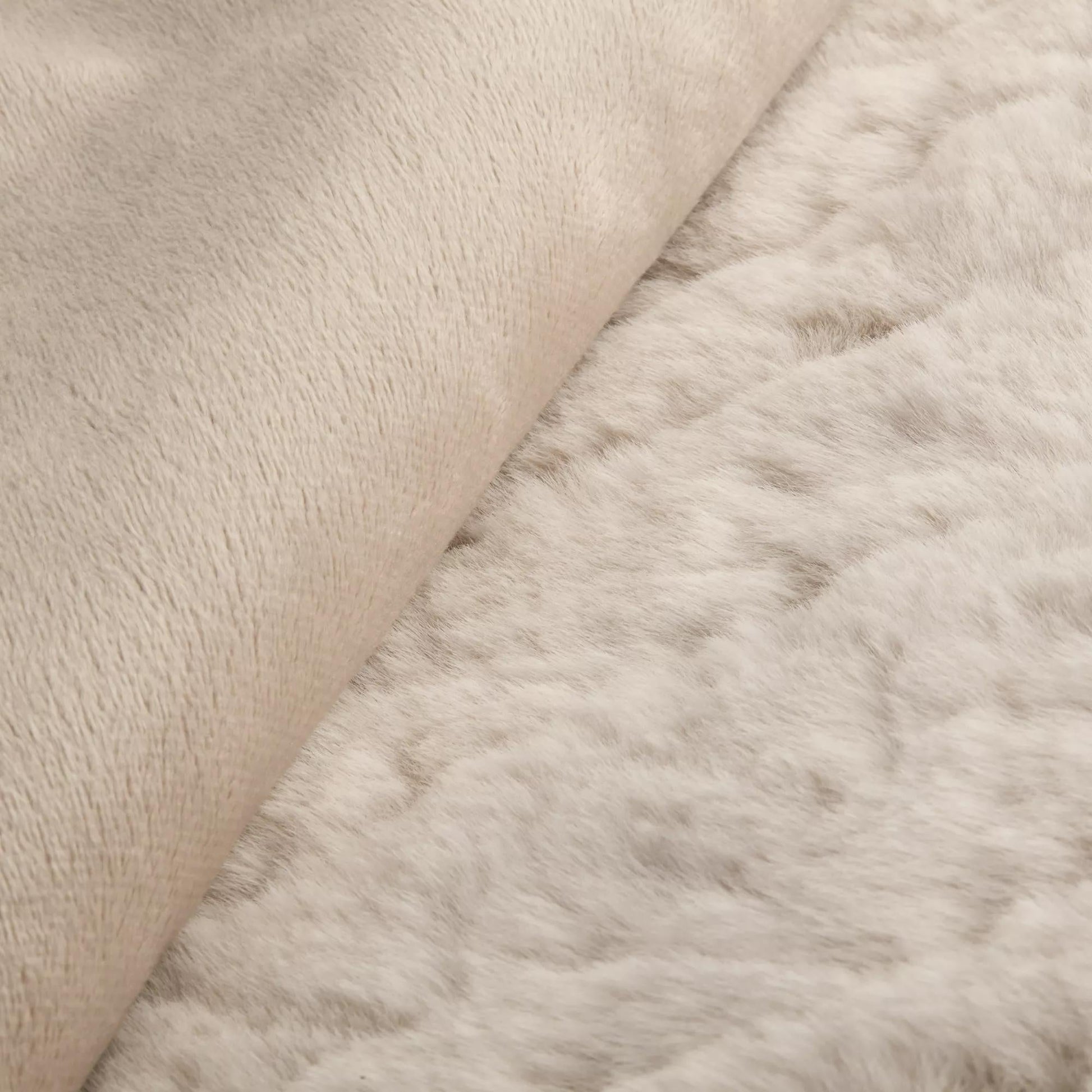 Oatmeal Sheep Faux Fur Throw mysite