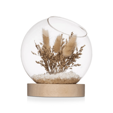 Dried Flowers Glass Dome mysite