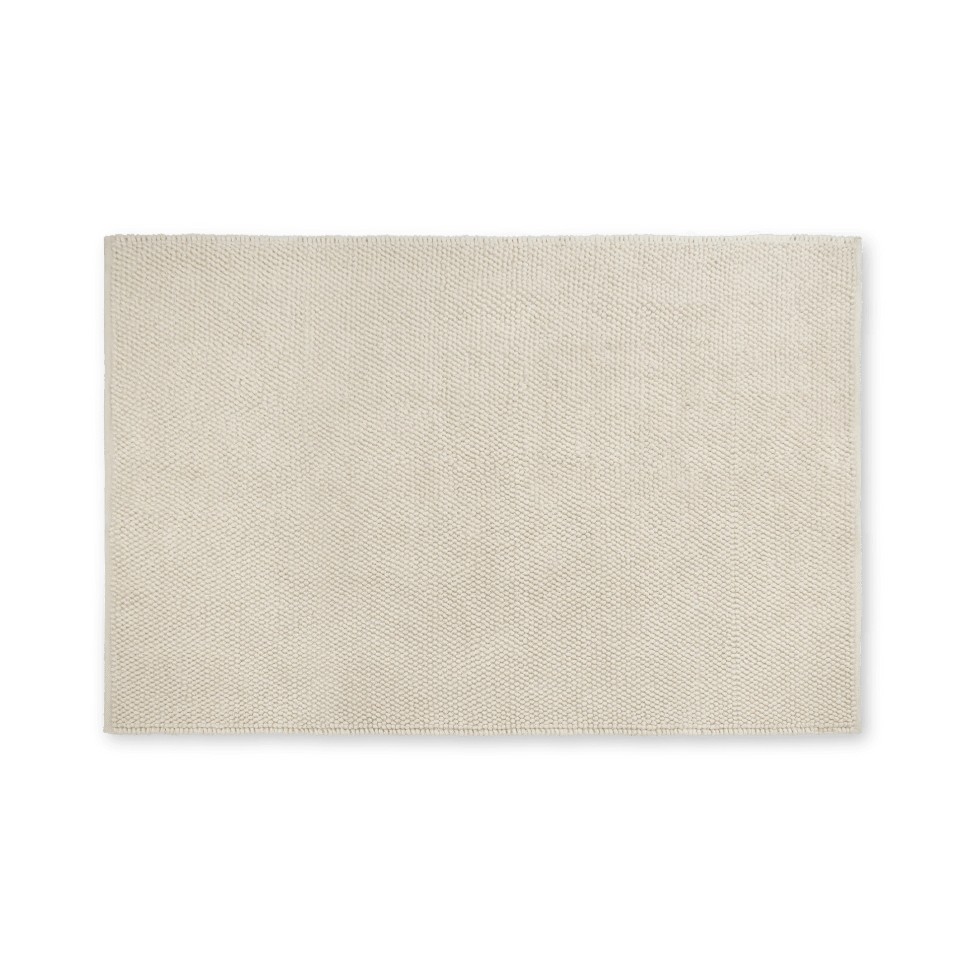 White Landric Polyester Rug mysite