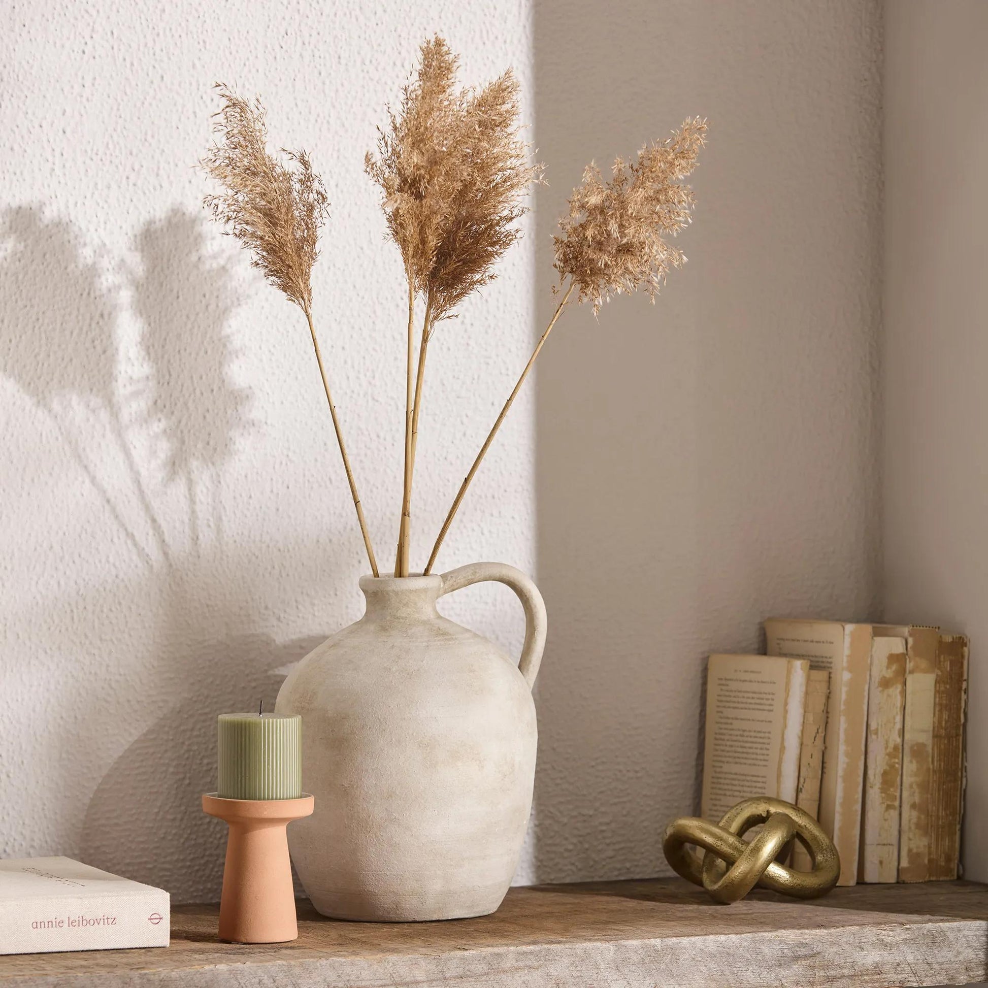 Ceramic Table Vase with Handle mysite