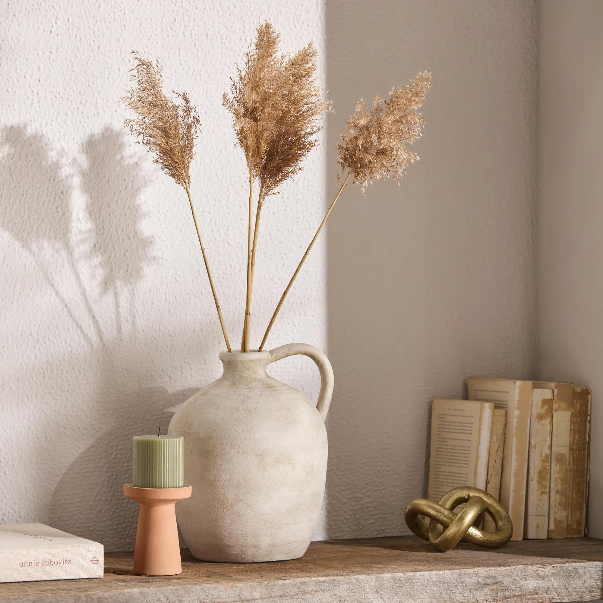 Ceramic Table Vase with Handle mysite