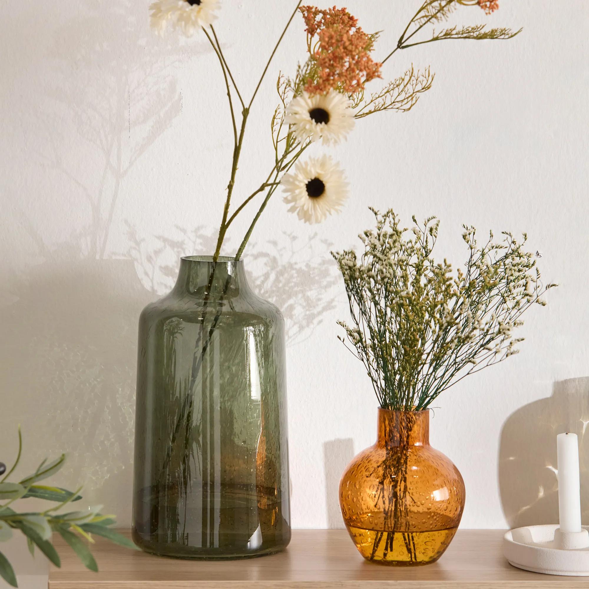 Bubble Glass Table Vase mysite