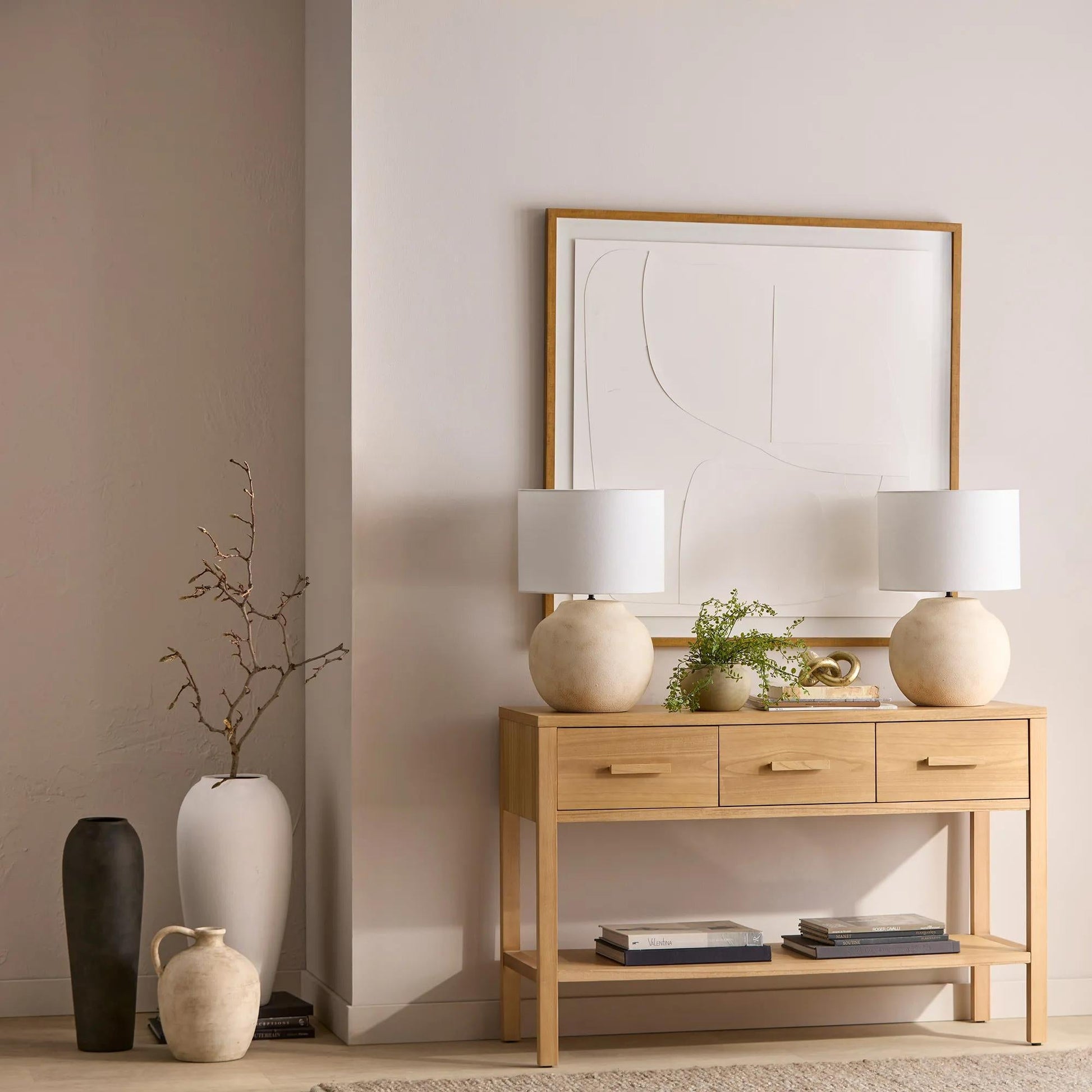 Ceramic Table Vase with Handle mysite