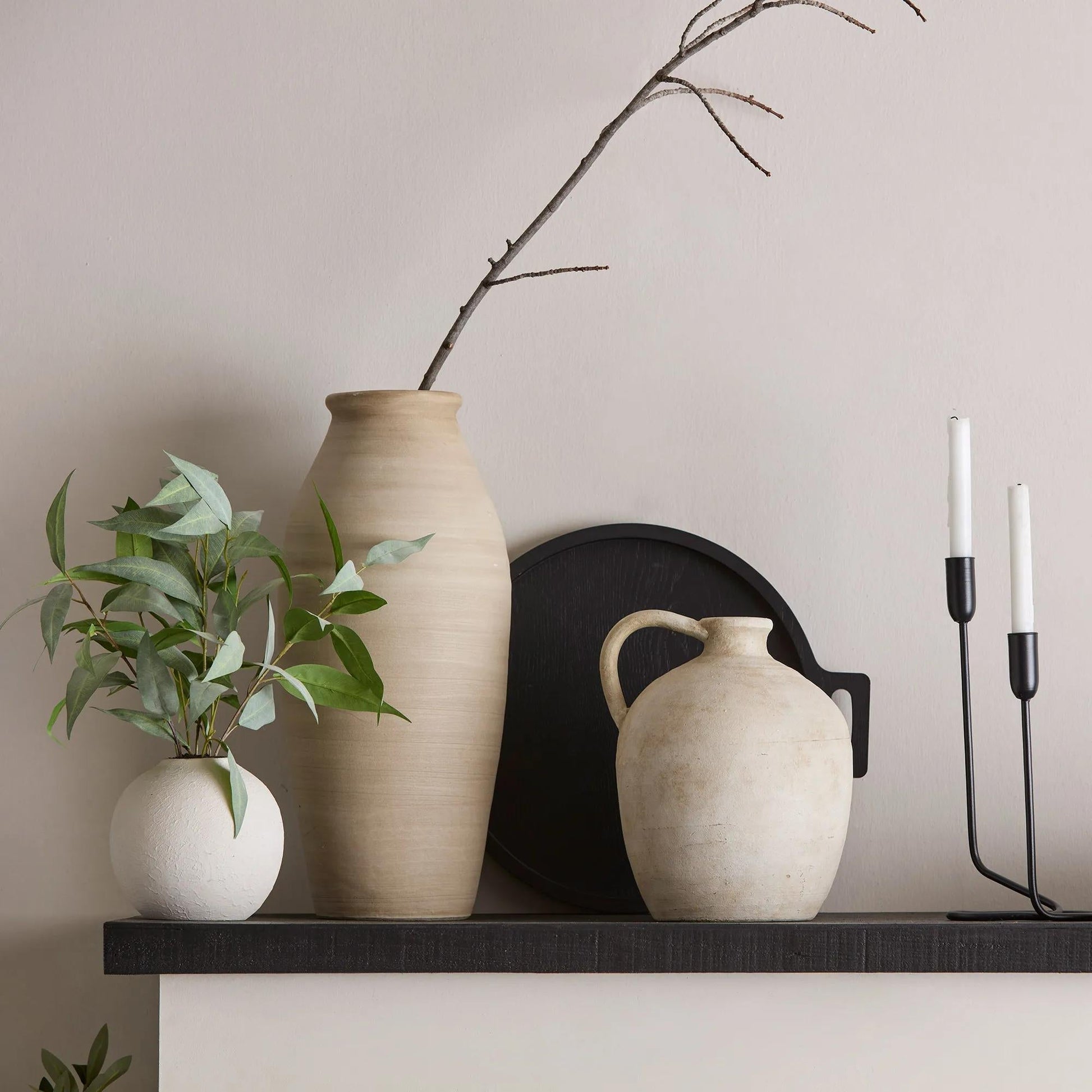 Ceramic Table Vase with Handle mysite